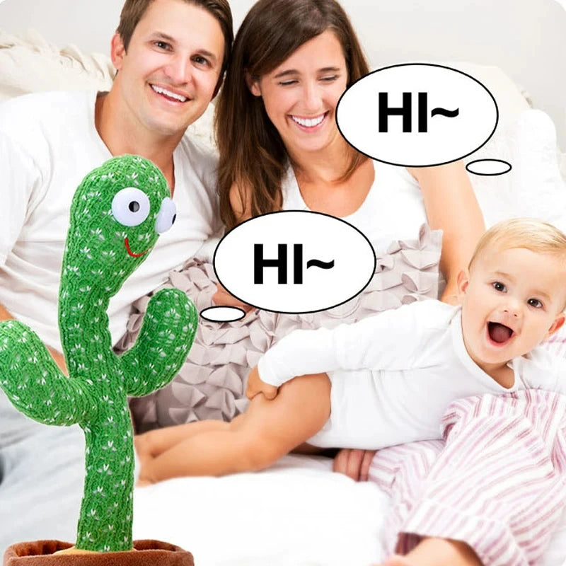 🌵 Dancing & Talking Cactus Toy – Fun, Music & Laughter for Kids!