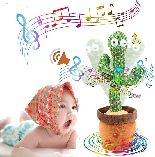 🌵 Dancing & Talking Cactus Toy – Fun, Music & Laughter for Kids!