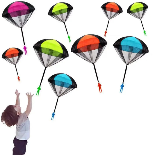 Children’s Hand-Throwing Parachute Toy – Outdoor Educational Play Set (4-Pack)