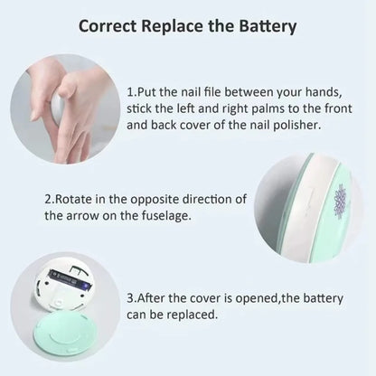 Baby Electric Nail Trimmer – Safe, Silent & Gentle Nail Care for Newborns and Kids