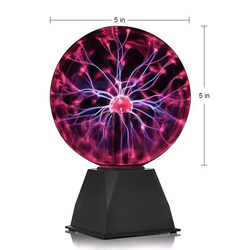 Magic Plasma Ball Lamp – Touch-Sensitive LED Globe Night Light for Kids & Home Décor