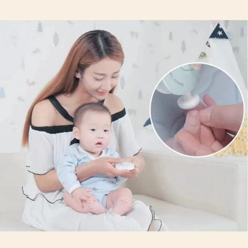 Baby Electric Nail Trimmer – Safe, Silent & Gentle Nail Care for Newborns and Kids