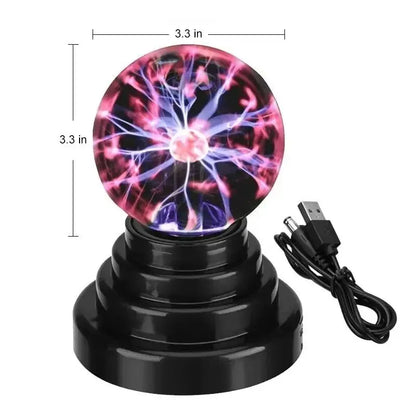 Magic Plasma Ball Lamp – Touch-Sensitive LED Globe Night Light for Kids & Home Décor