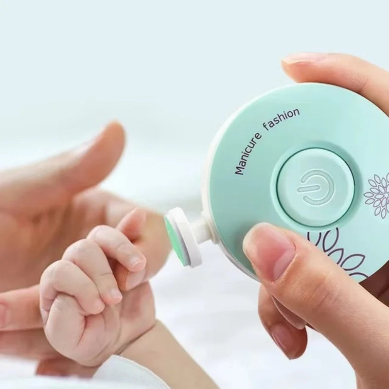 Baby Electric Nail Trimmer – Safe, Silent & Gentle Nail Care for Newborns and Kids